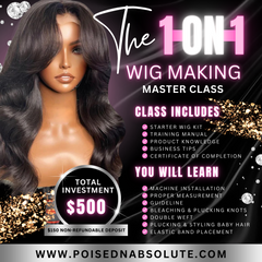1-on-1 Wig Making Class